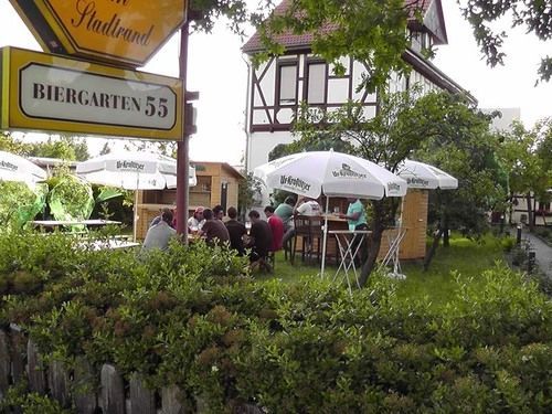 Pension Am Stadtrand Zerbst Exteriör bild